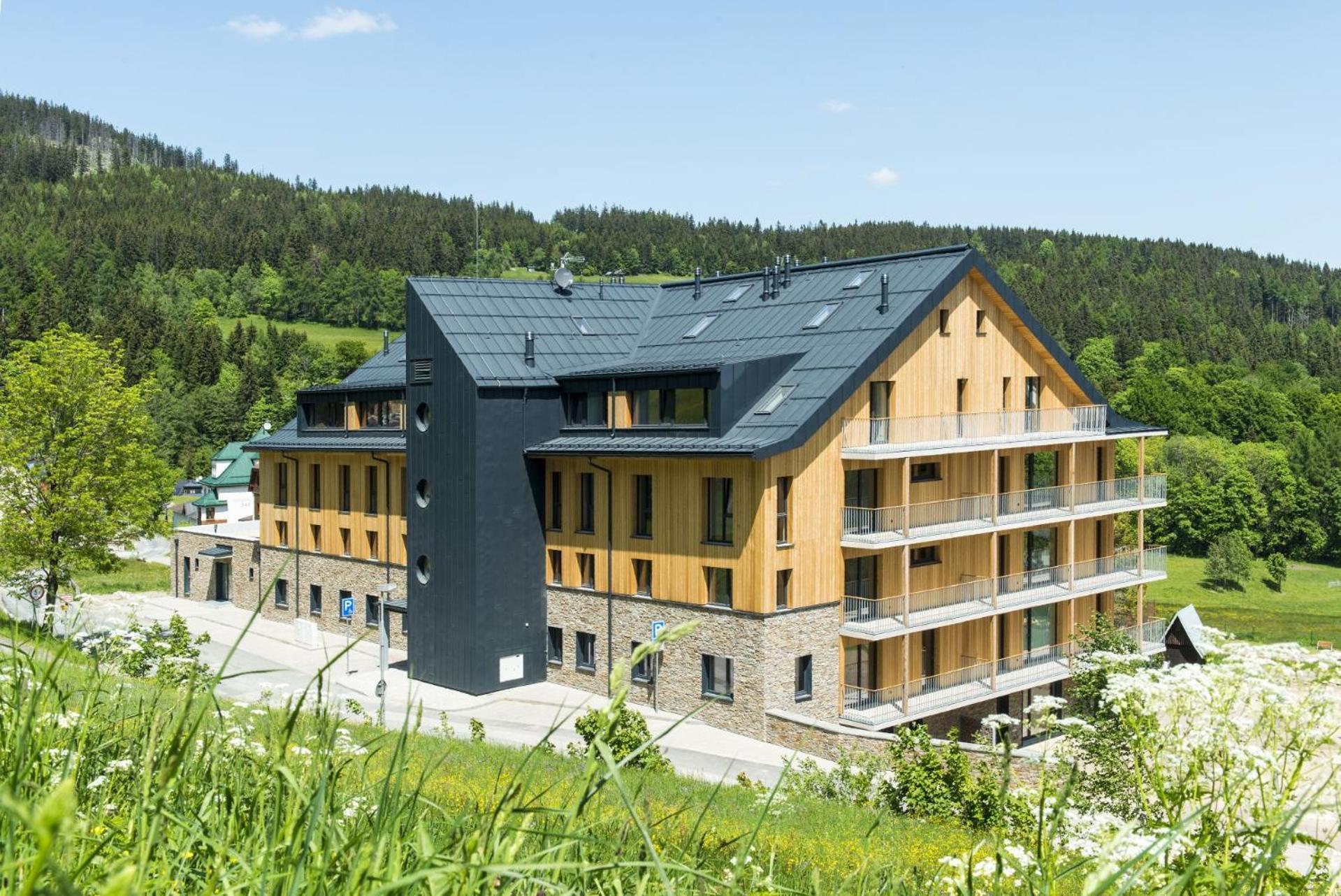 Ski&Bike Apartman Blue Janské Lázně Buitenkant foto